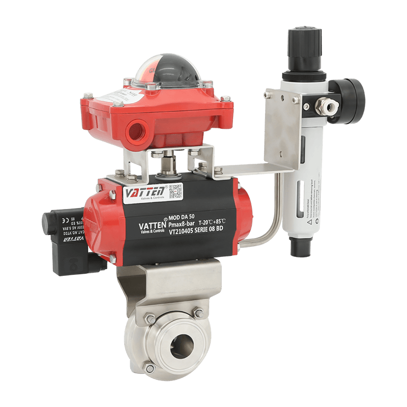 Pneumatikus bilincs pillangószelep