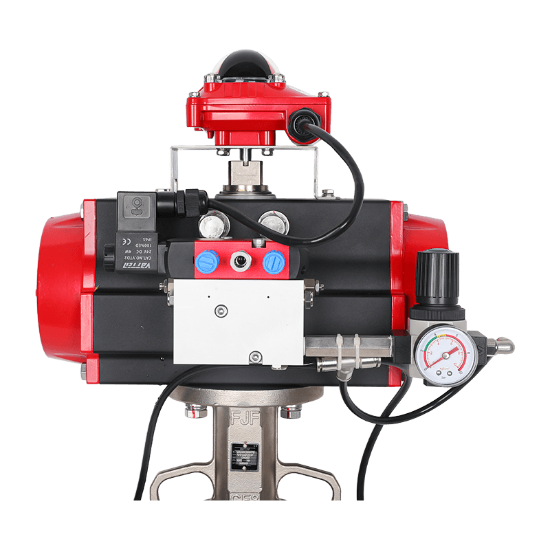 Pneumatikus expanziós pillangószelep