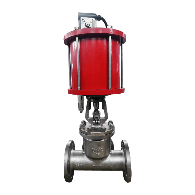 Pneumatikus rozsdamentes acél elzárószelep